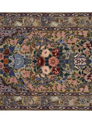 Exquisite Persian Tabriz Rug - Handwoven Wool Rug