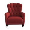 Wingback Armchair with Tufting - Classic Design, Upholstery