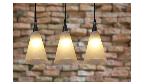 Cone Pendant Lights, Set of 3