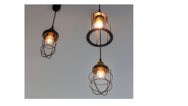 Industrial Pendant Lights (Set of 3)